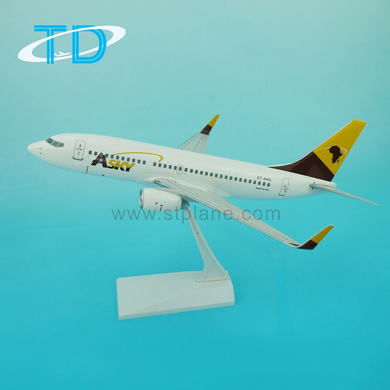 B737-700 Asky 34cm Model 1/100 Scale Plastic Airplane