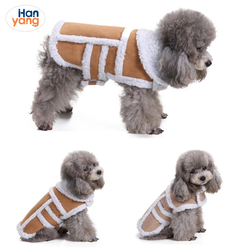 Hanyang Wholesale/Supplier High quality/High cost performance  Pet Accessories Dog Clothes Warm Pet Winter Outer Wear