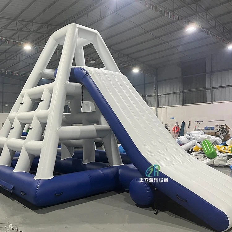 Jogos de diversão Plank Bridge única Air Bag hermético água grande Slides para Venda