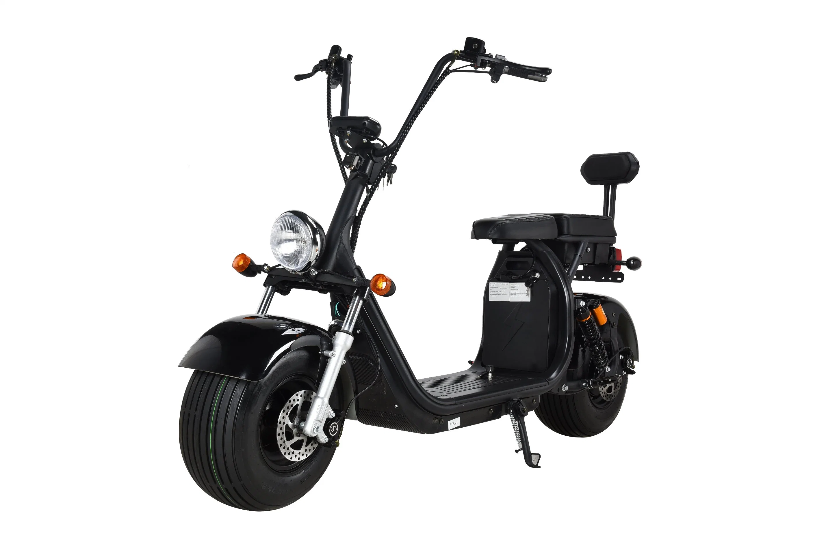 60 2000W Elektroroller/Citycoco/Harley mit 60V 12Ah Lithium-Batterie 2021