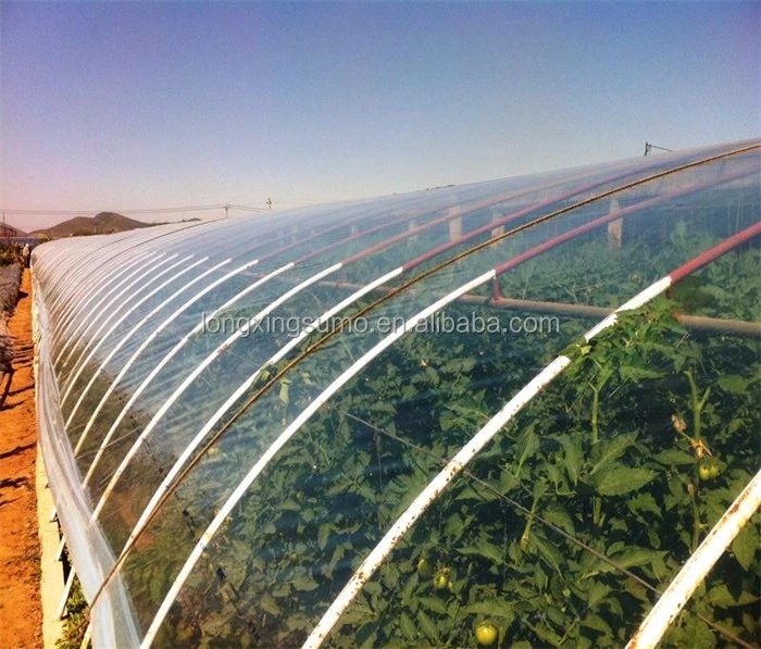 Wind Resistant Prefabricated One Stop Garden Cover, Single-Span ETFE Greenhouse Film Plastic Roll Film