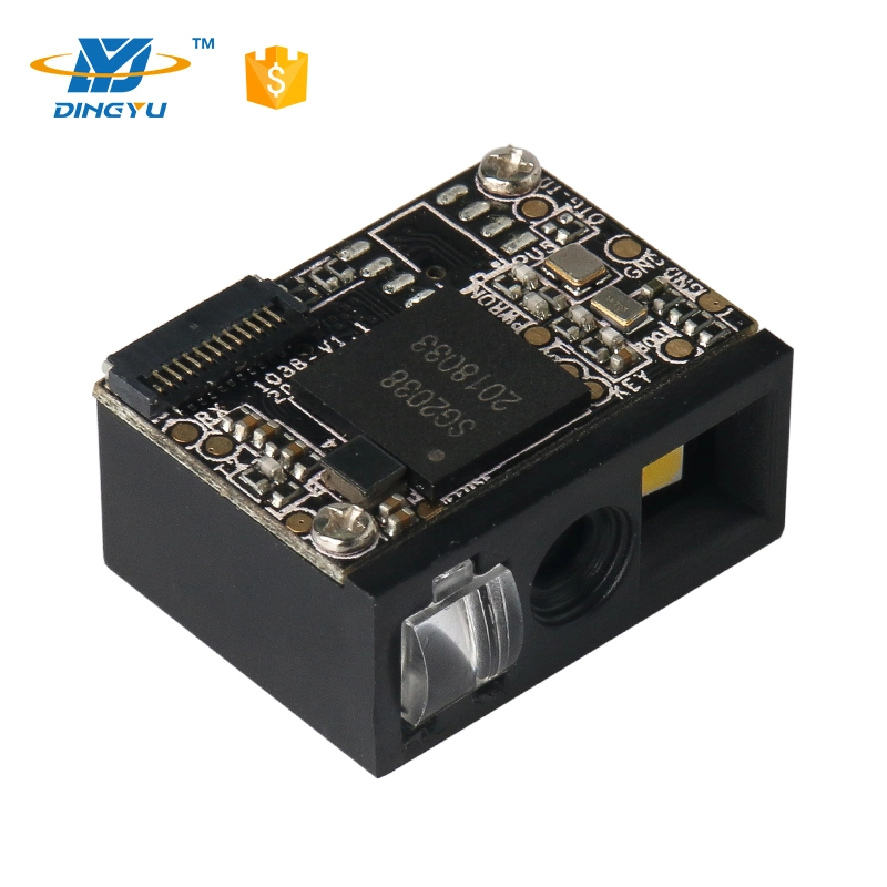 OEM 32 Bit 2D Mini CMOS Barcode Laser Scanner Module with Flat Cable