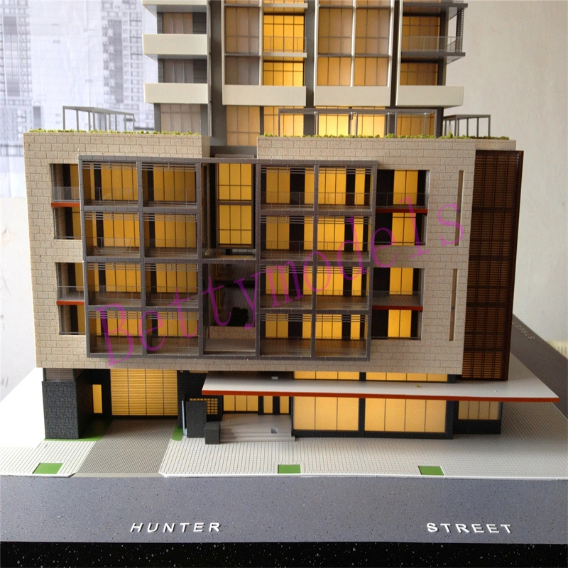 Personalizar el exquisito edificio Maqueta 3D Arquitectura física de la Casa Apartamento modelos