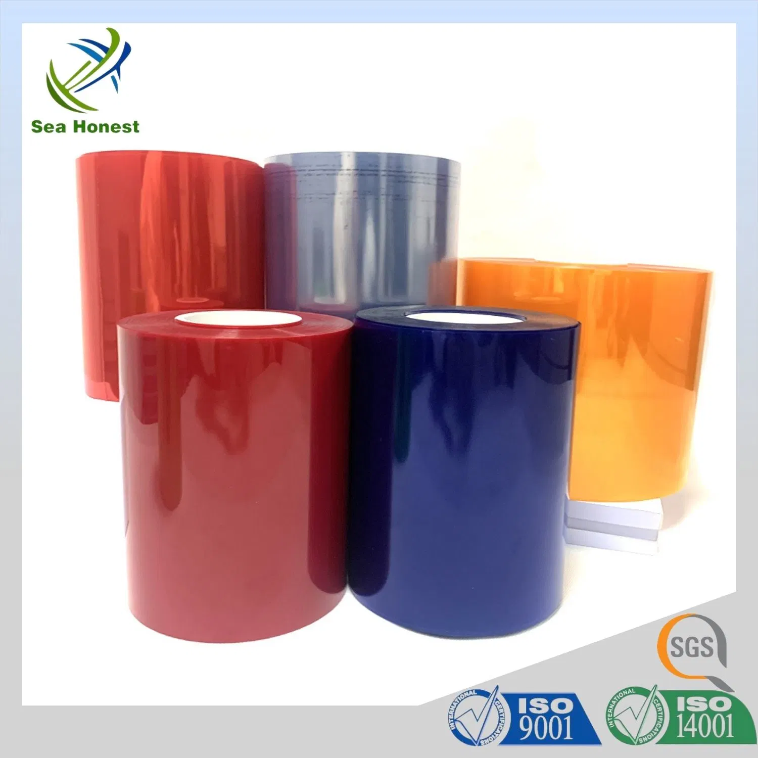 Pharmaceutical 200um/20um/40g Transparent PVC/PVDC for Blister Packaging