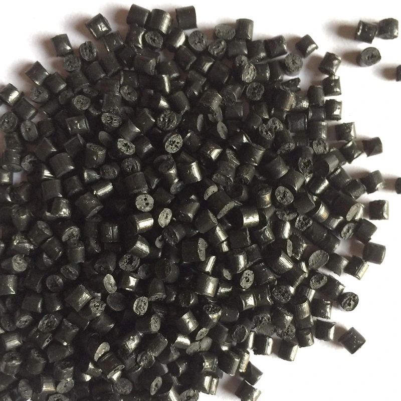 Water Pipe Material HDPE Resin Raw Material PE80/PE100 Black HDPE Plastic Granules