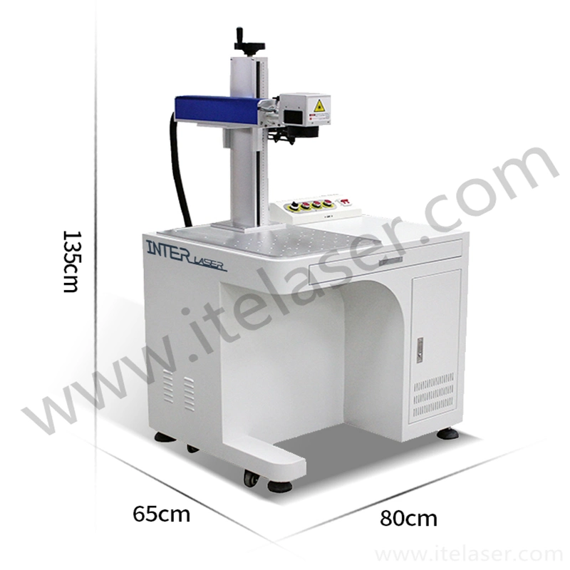 Máquina de Marcação e Gravação a Laser de Fibra de 30W 50W de Alta Velocidade