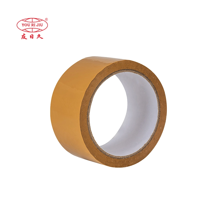 Yourijiu 2 Inch BOPP Clear Brown Packing Tape Waterproof Transfer OPP BOPP Strong Clear Adhesive