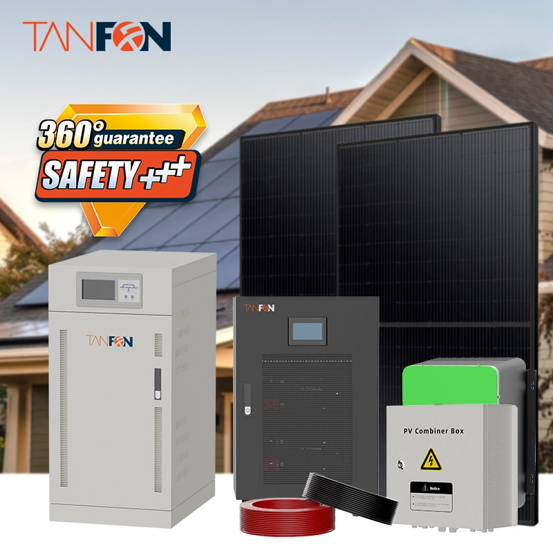 High Quality Fast Delivery 40kw 60kw 80kw 100kw Grid Tie Factory Big Solar Energy System off Grid