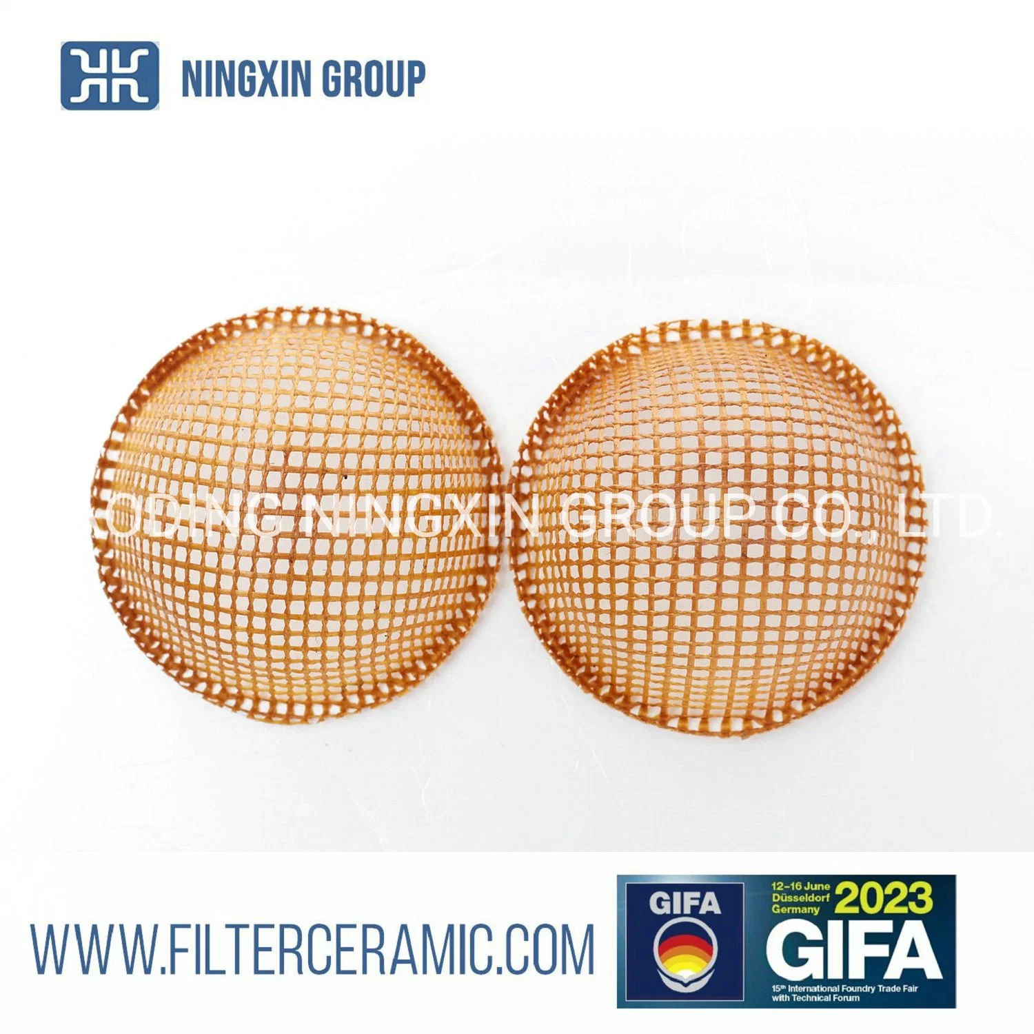 Fiberglass Fabric Mesh Filter Refractory Cloth Filter for Big Casting Riser or Gating Removal