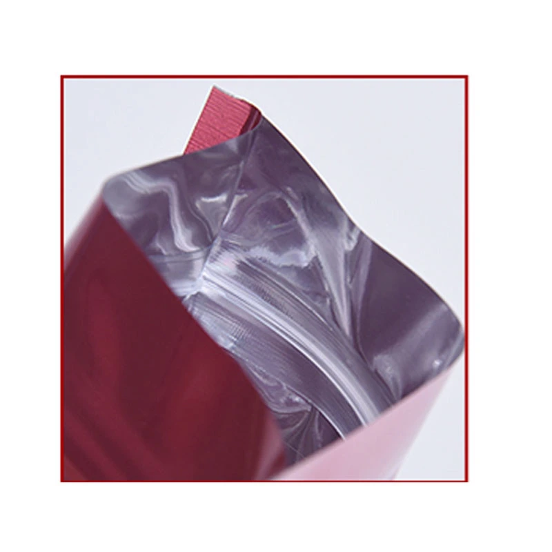 Food Grade Packaging Factory Bags / Zip Lock Flat Open Moisture Barrier Bag