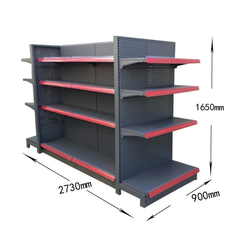 Factory Wholesale/Supplier Double Sided Shopping Mall Modern Display Stand Racks Storage Shelf