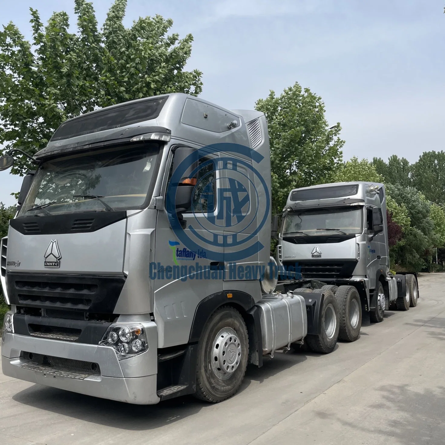 Usec HOWO 420 HP Tractor Truck 6X4 Used Trucks A7 Chinese Tractors Trucks for Sale