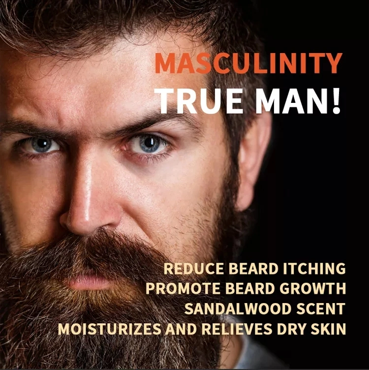 Beard Oil Men Care Organic Promotes Growth Beard Oil