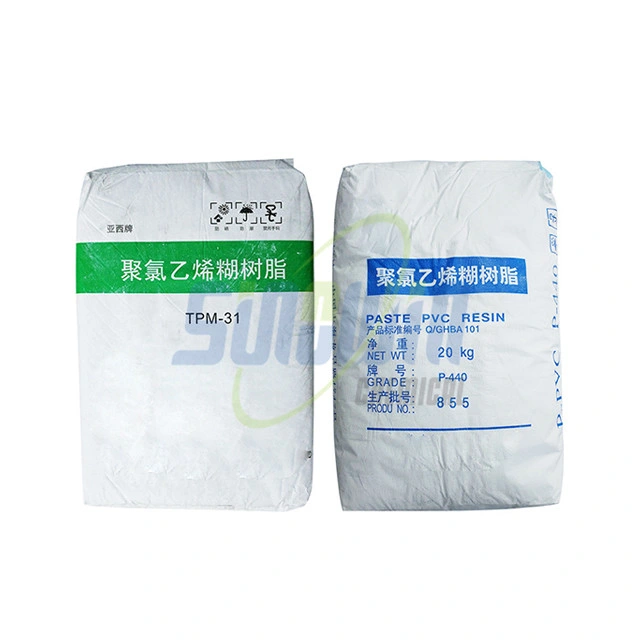 Hersteller liefern PVC Paste Resin P450 Bp156 Pb156 Tph31 CPM 31 Paste Grade PVC-Harz für Gummi