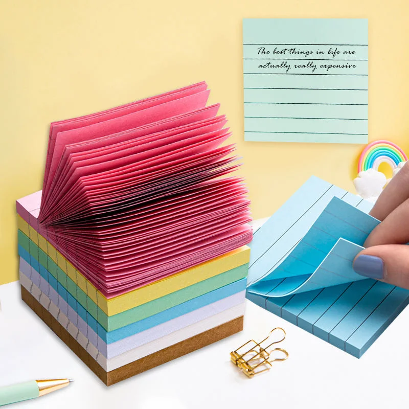 Wholesale/Supplier Factory Price High quality/High cost performance  Custom Colors Recyclable Promotional Sticky Notes