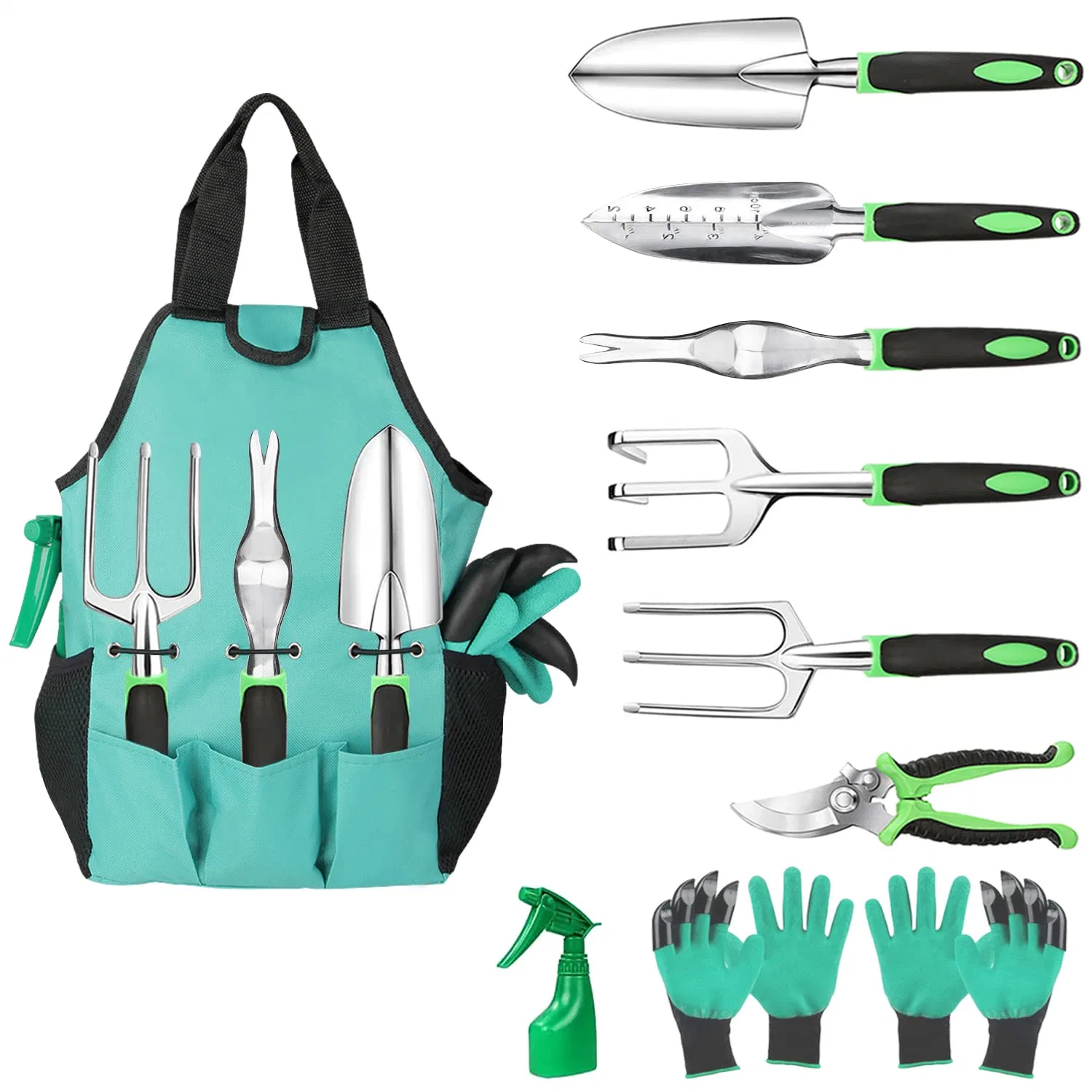 Hot Sale Factory Outlet 10 PCS Aluminum Heavy Duty Gardening Tool