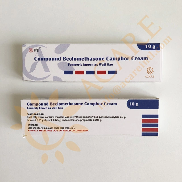 Medicine Made in China Compound Beclomethasone Camphor Cream Compound, 10g