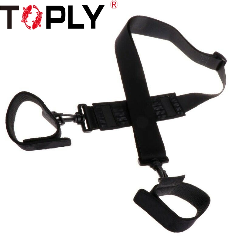 Fishing Rod Carry Strap Sling Band Adjustable Shoulder Belts for Fishing Tackle Holder