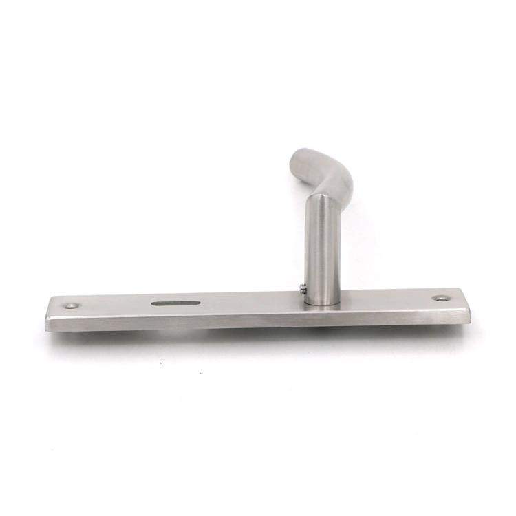 Stainless Steel Hollow Tube Lever Door Handle for Wooden Door