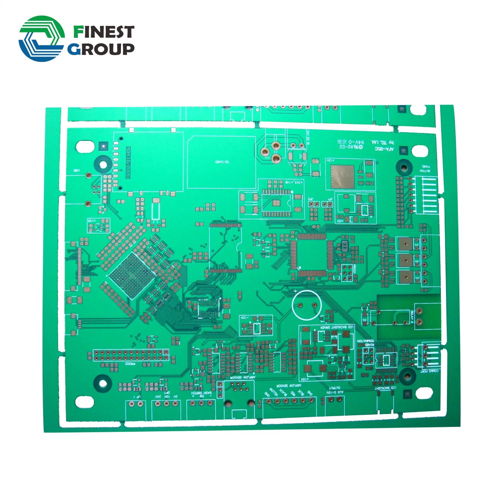 Placa de circuito impresso SMD Multi Layer Quick Turn rígida Flex Design PCB de montagem multicamada