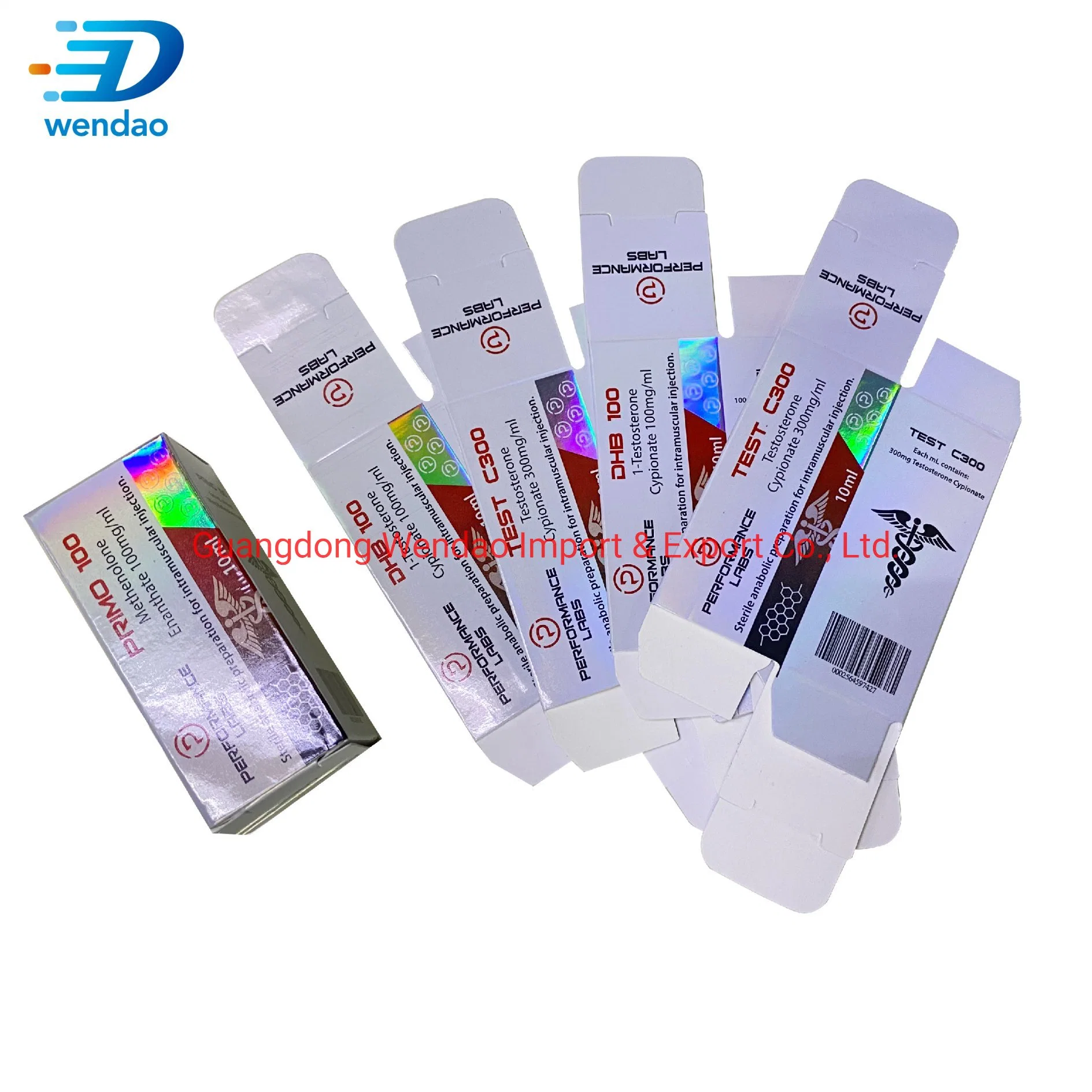 10 Ml Serum Steroids Glass Vials Boxes with Lables