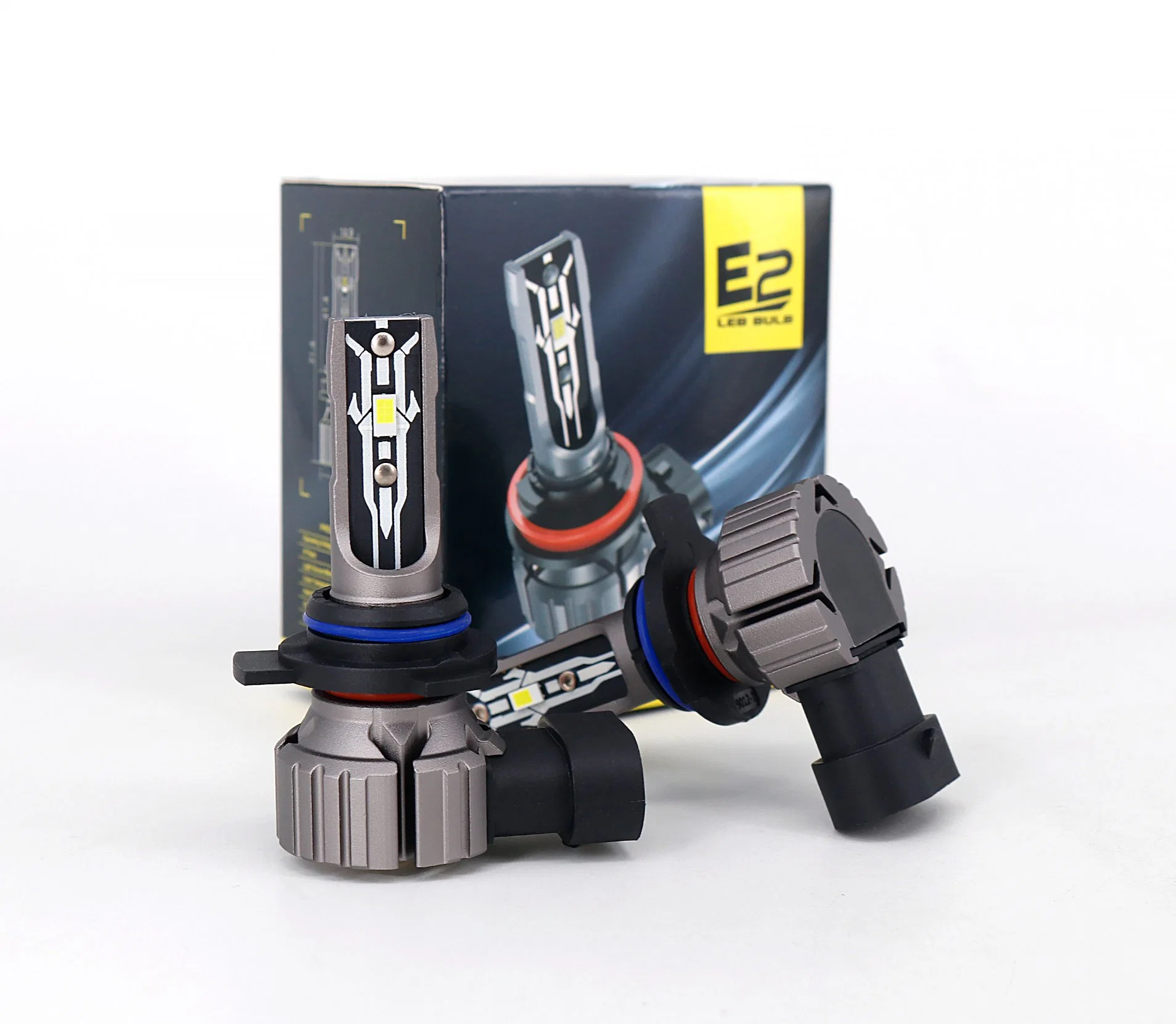 Auto Headlight E2-9012 18W 4000lm Fanless Car LED Headlight Bulb