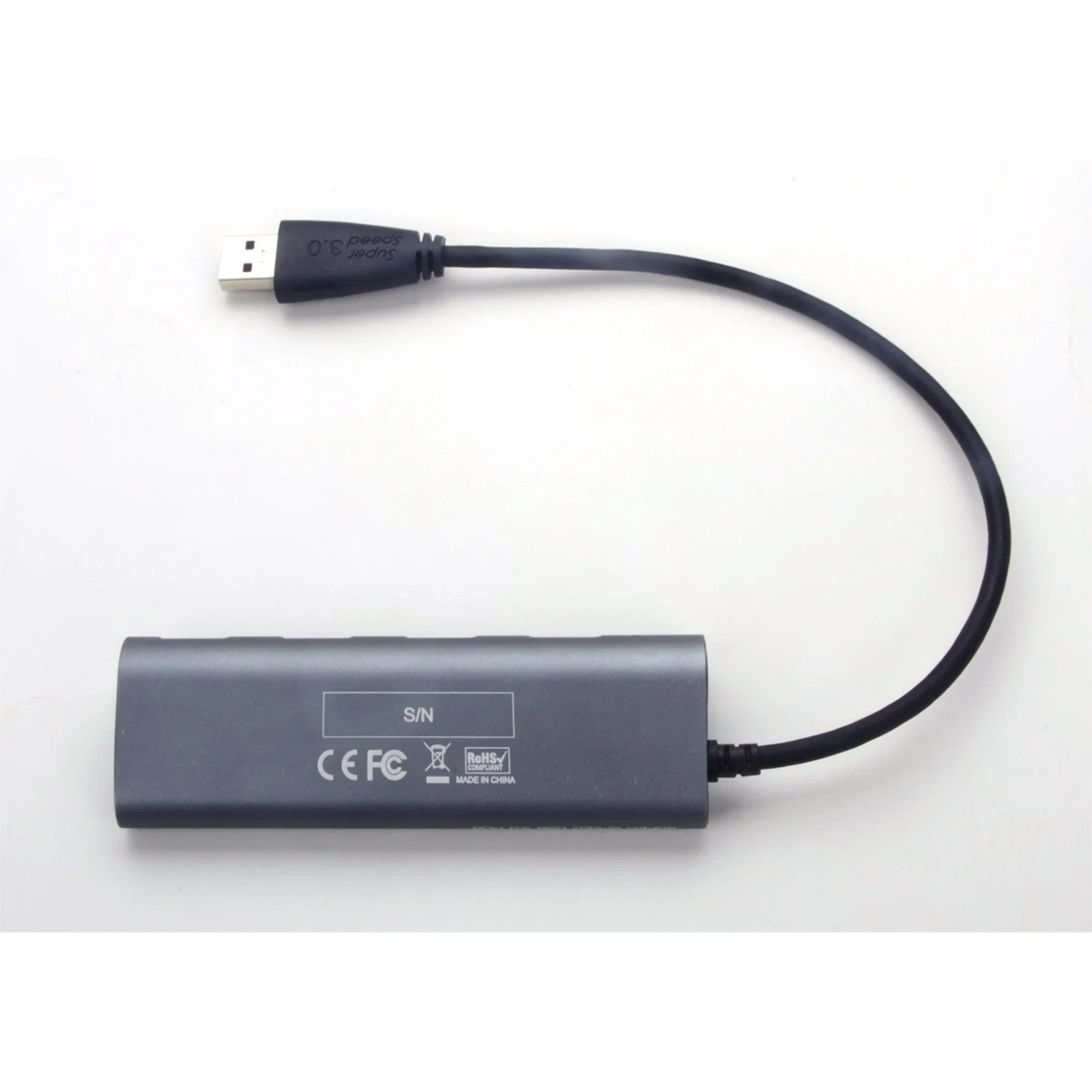 Uh3048 4 порта Superspeed USB 3.0 алюминиевая втулка