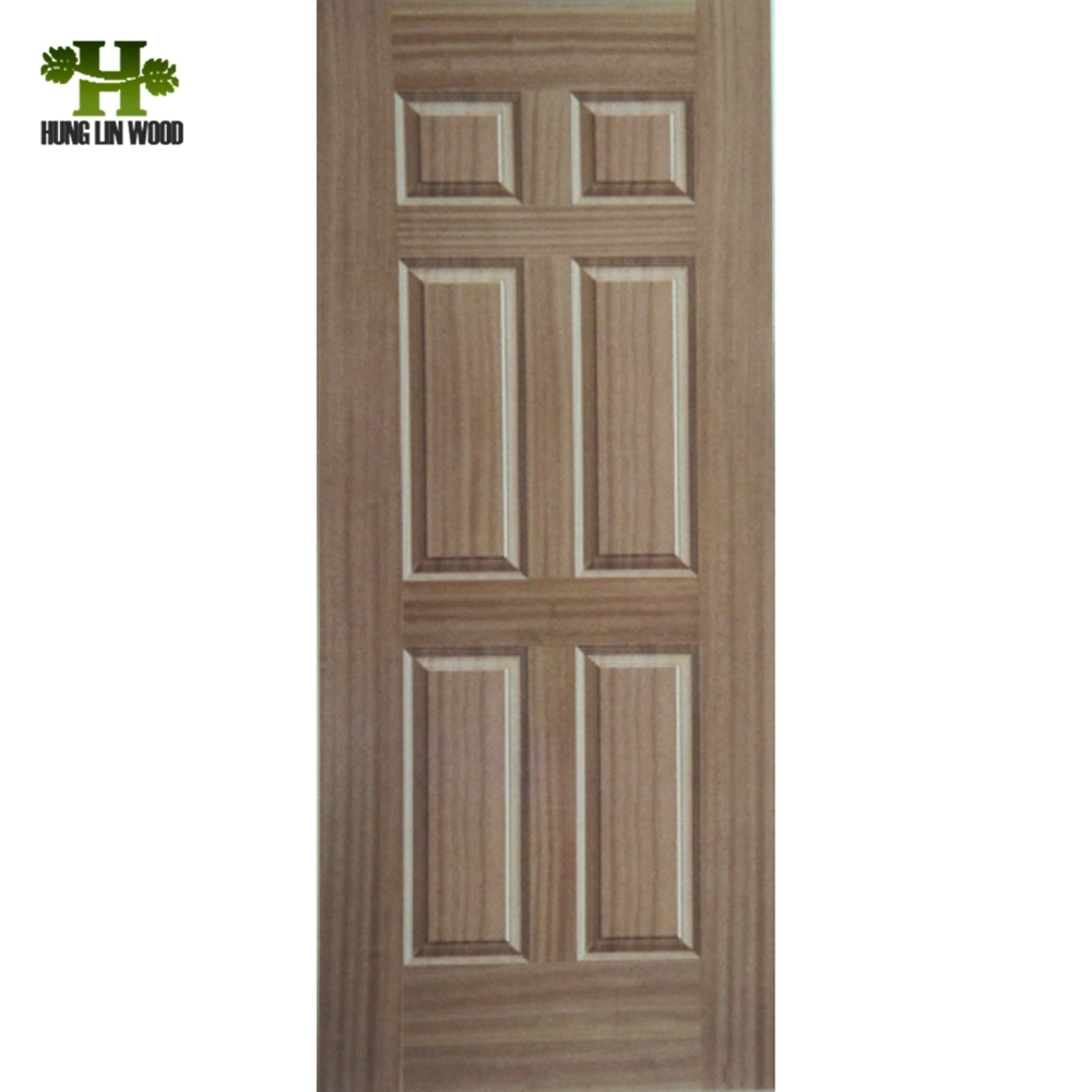 Moulé en Mélamine MDF/ HDF peau porte en bois