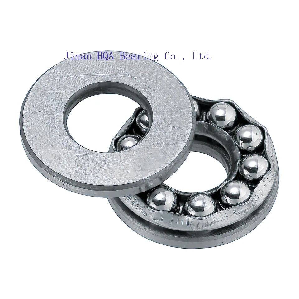 Stainless Steel High Load Thrust Ball Bearings Customized Thrust Ball Bearings Hqa