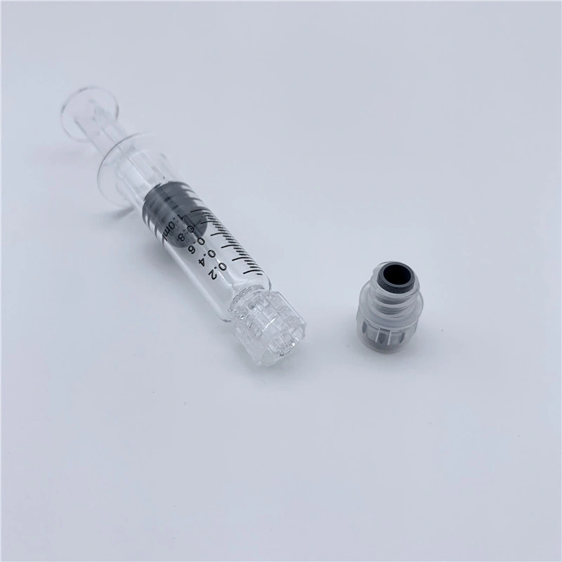 2.25ml 10ml Pharmaceutical Glass Syringe with Luer Lock and Needle