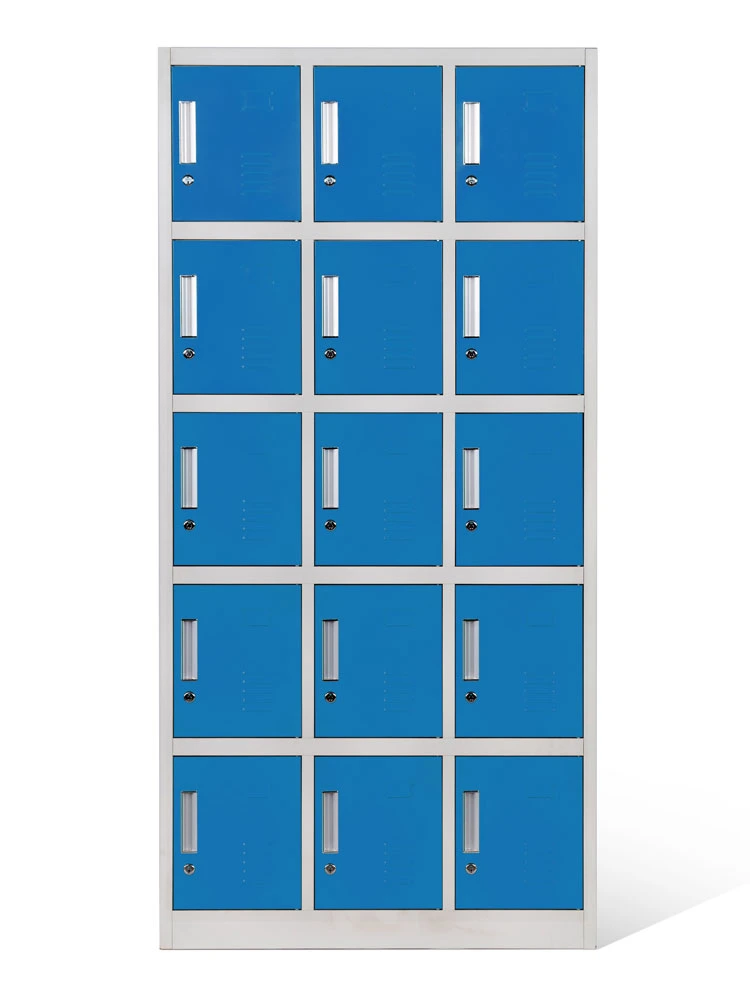 Durable Staff Storage Locker 15 Door Mini Box Locker