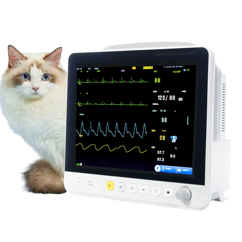 Soymed Multiparameter Patient Monitor Instrument Veterinary Parameter with Cheap Price