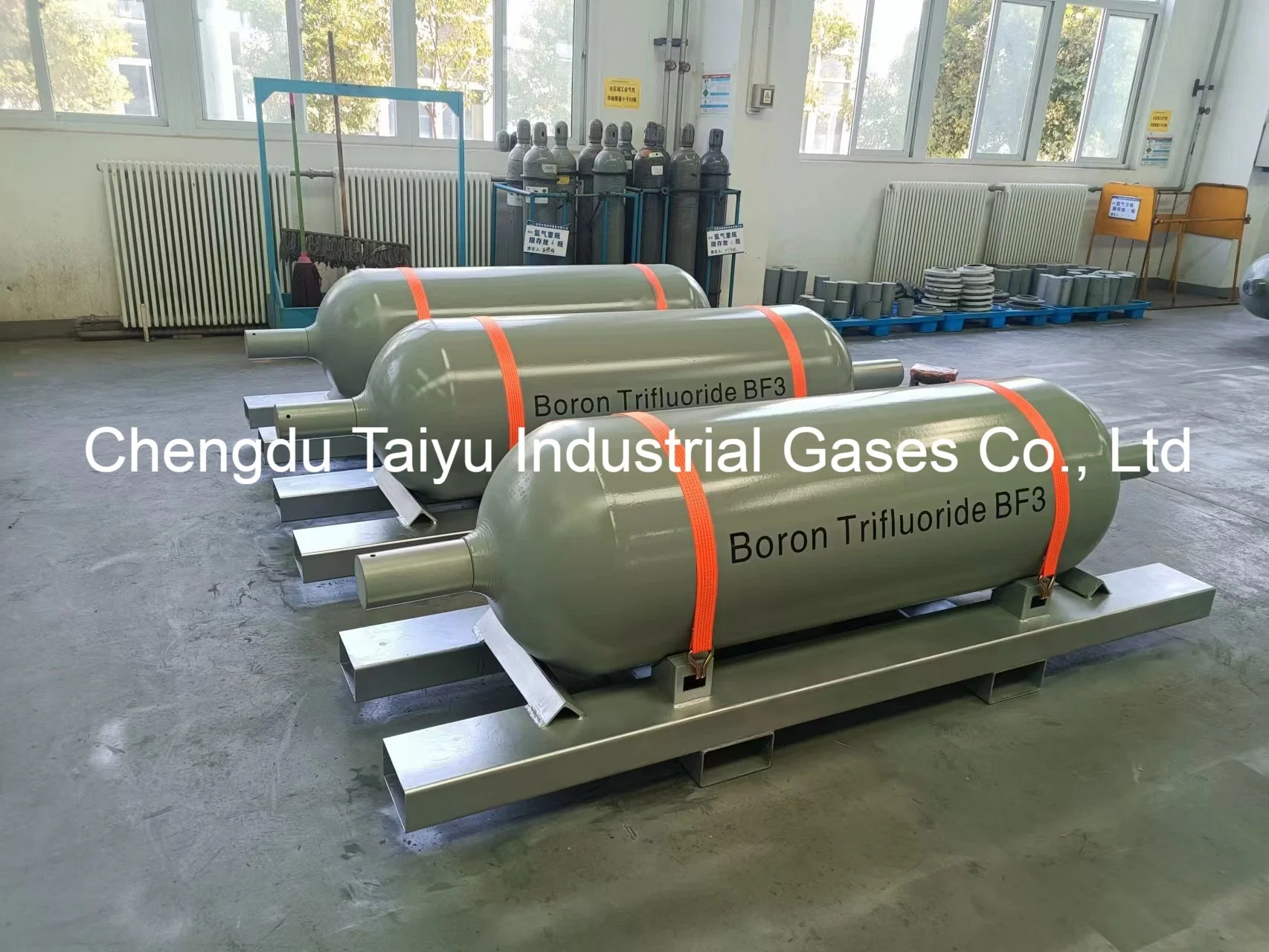 245kg/440L, 490kg/880L Specialty Gas Boron Trifluoride Bf3 Gas 99.5% 99.999%