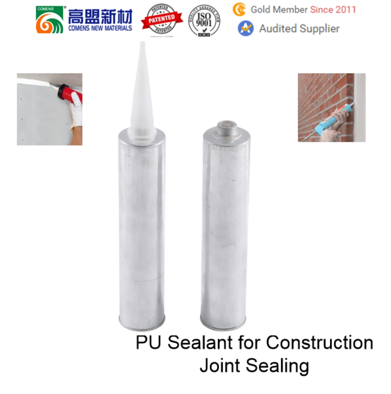 One Component Construction Polyurethane/PU Adhesive Sealant Surtek 3511