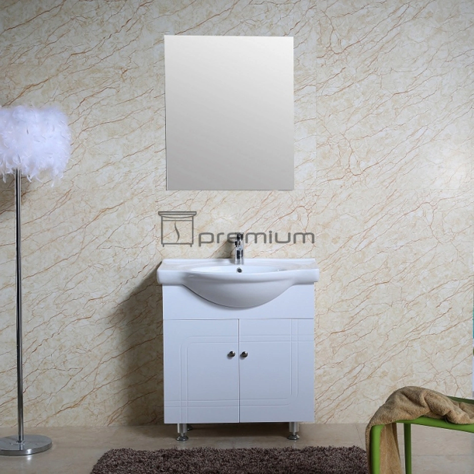 Sp-5609 White Living Style Bathroom Furniture