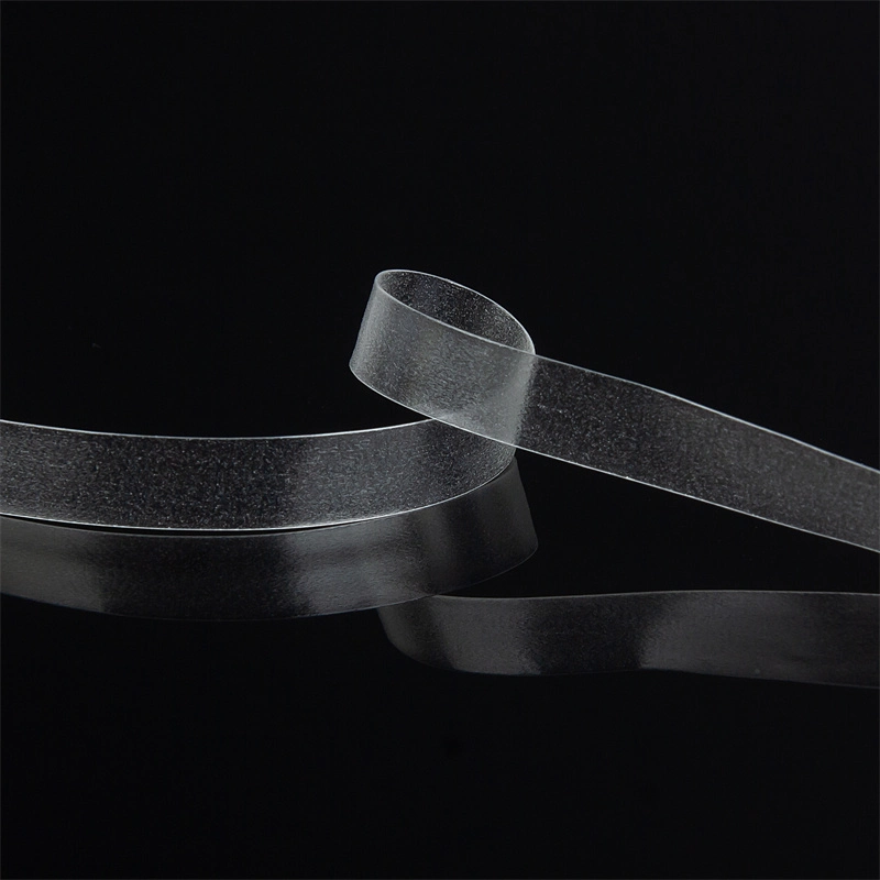 10mm High Elastic Clear Mobilon Invisible Clear Bra Strap Non-Slip TPU Shoulder Tape