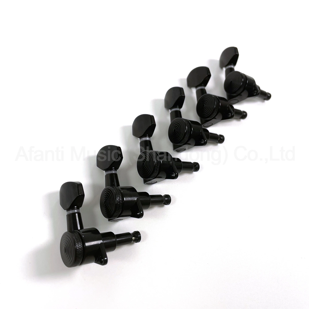 6 Inline Right Handed Guitar Locking Tuning Machine Heads