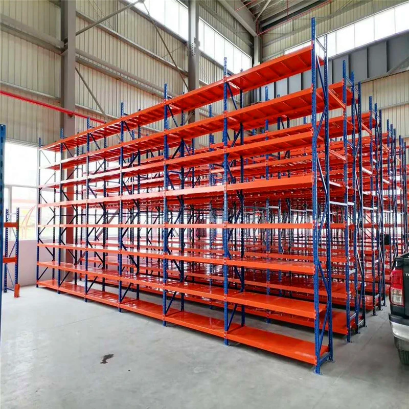 Powder Coated Metal Mezzanine Storage Racks Hot Sale