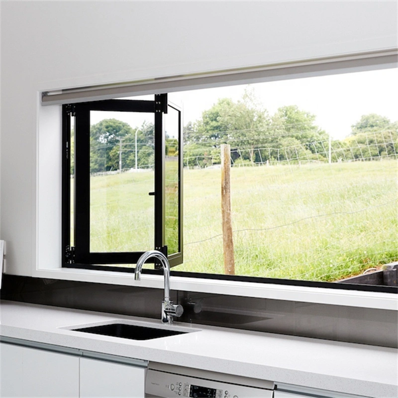 Ventilation personnalisé multipoint cambrioleur de verrouillage résistant dernière conception Bi-Fold Windows des armoires de cuisine