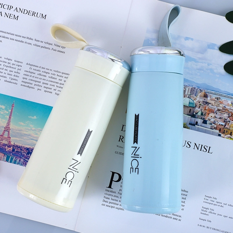 Department Store Cheap Hiking Outdoor Hot Cold Water Children Cute Gift New Nice Sport Glass Liner Creative Water Bottle Simple