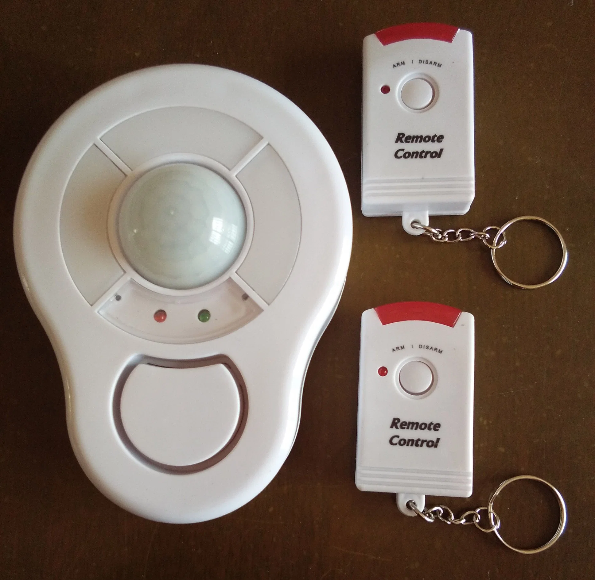 Ceiling Motion Sensor Alarm with 2 Remote Controls