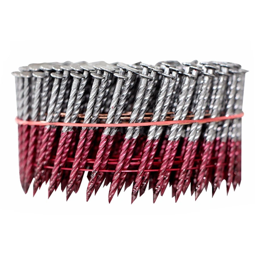 15 Degree Screw Shank 2.5mm X 65mm Siding Coil Nails