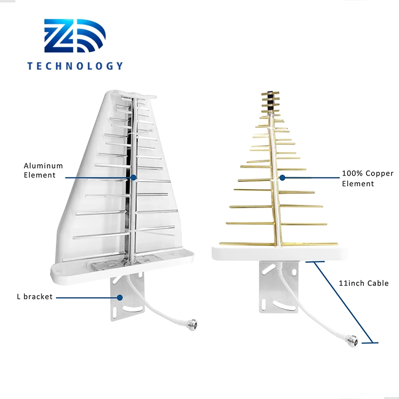 698-4000MHz GSM WiFi 3G 4G 5G 12dBi Log-Periodic Outdoor Lpda Antenne für Mobile Signal Booster