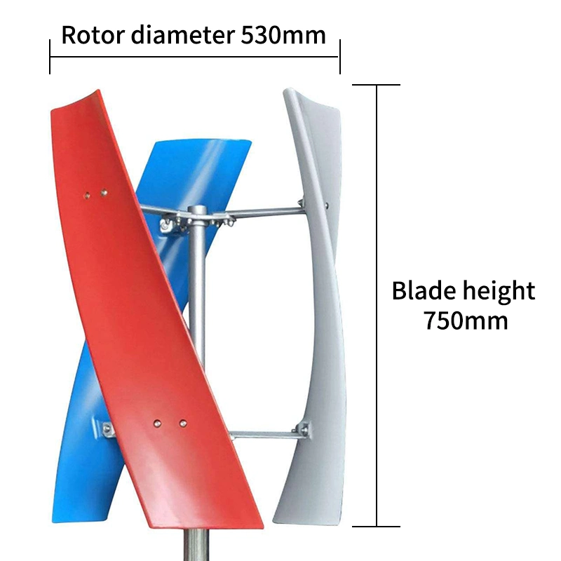 Énergie alternative renouvelable Éolienne à basse vitesse 20kw 10kw 5kw Générateur éolien à axe vertical / Éolienne avec certificat RoHS