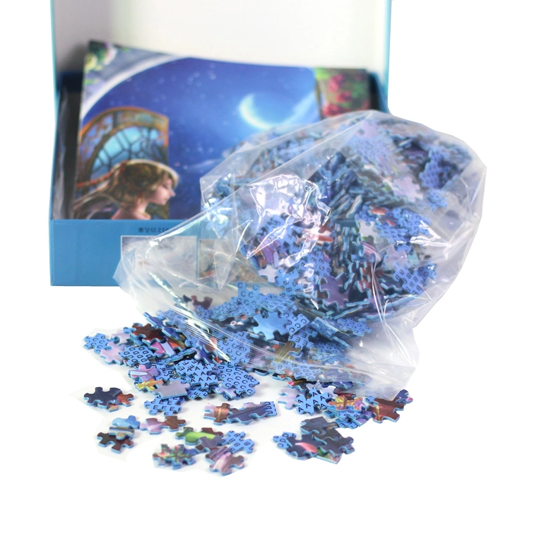 Puzzle en plastique pour princesse 1000 pièces pour adultes Puzzle Gift Girl' S.