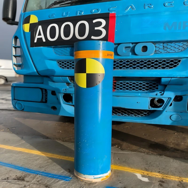 High Security Crash Rate Fixed Bollards for Perimeter Protection Hostile Vehicle Mitigation