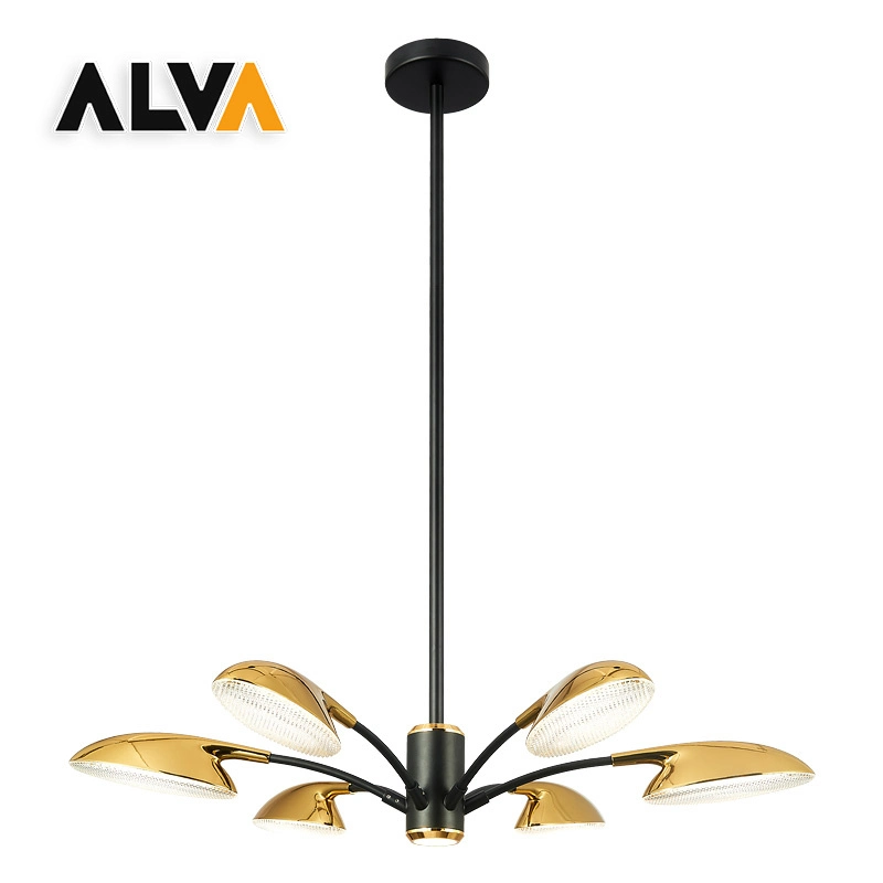 LED integrado Alva/OEM de 6 W e acrílico Candeeiro de mesa