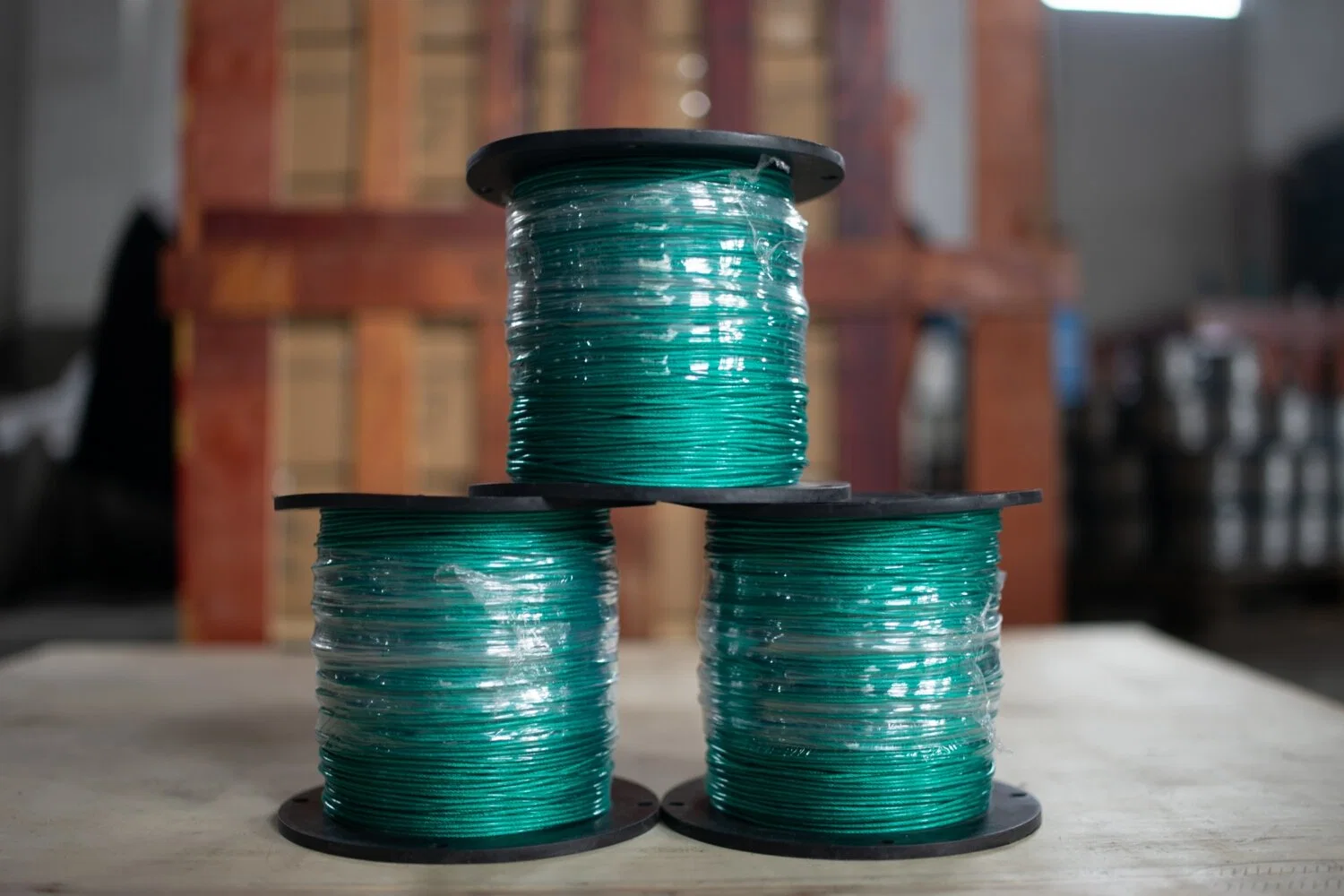 Steel Wire Rope Galvanized PVC Coated Wire Rope 6X19 Galv Steel Wire Rope with Plastic Coating