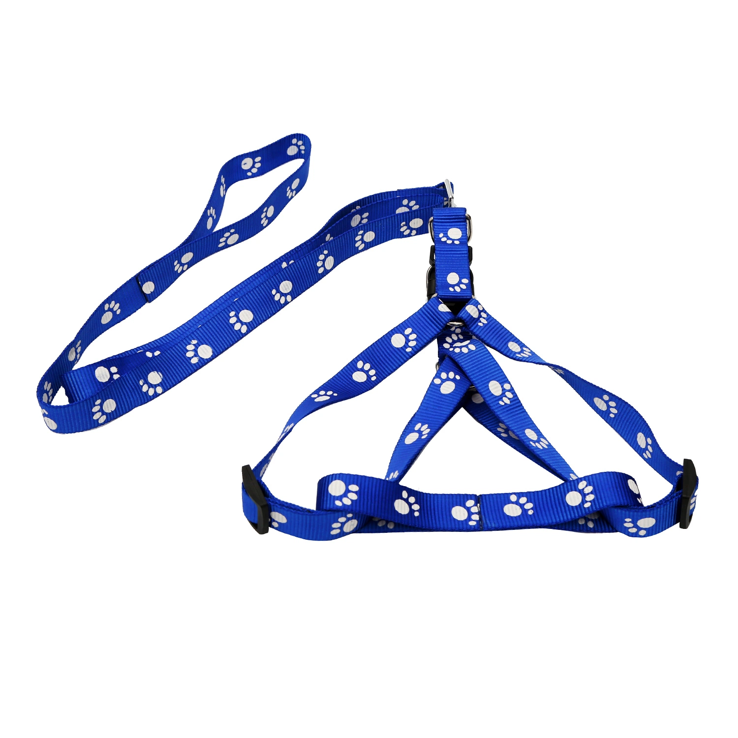 Custom Nylon Dog Collar Leash Polyester Sublimation Dog Leash and Collar Set Tactical Dog Harness Collar and Leash
