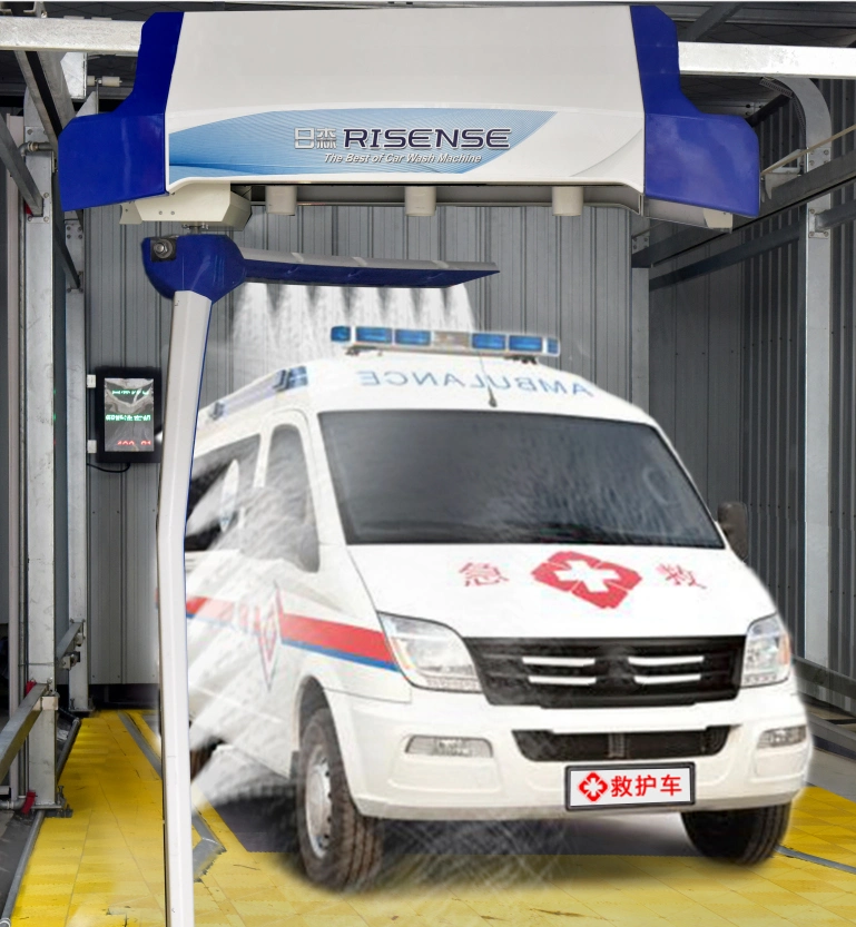 disinfecting and sterilizing touchless car wash equipment for ambulance